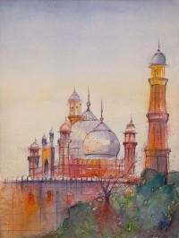 Mudeeha Ali, 10 x 14 Inch, Water Color On Paper, AC-MALI-005